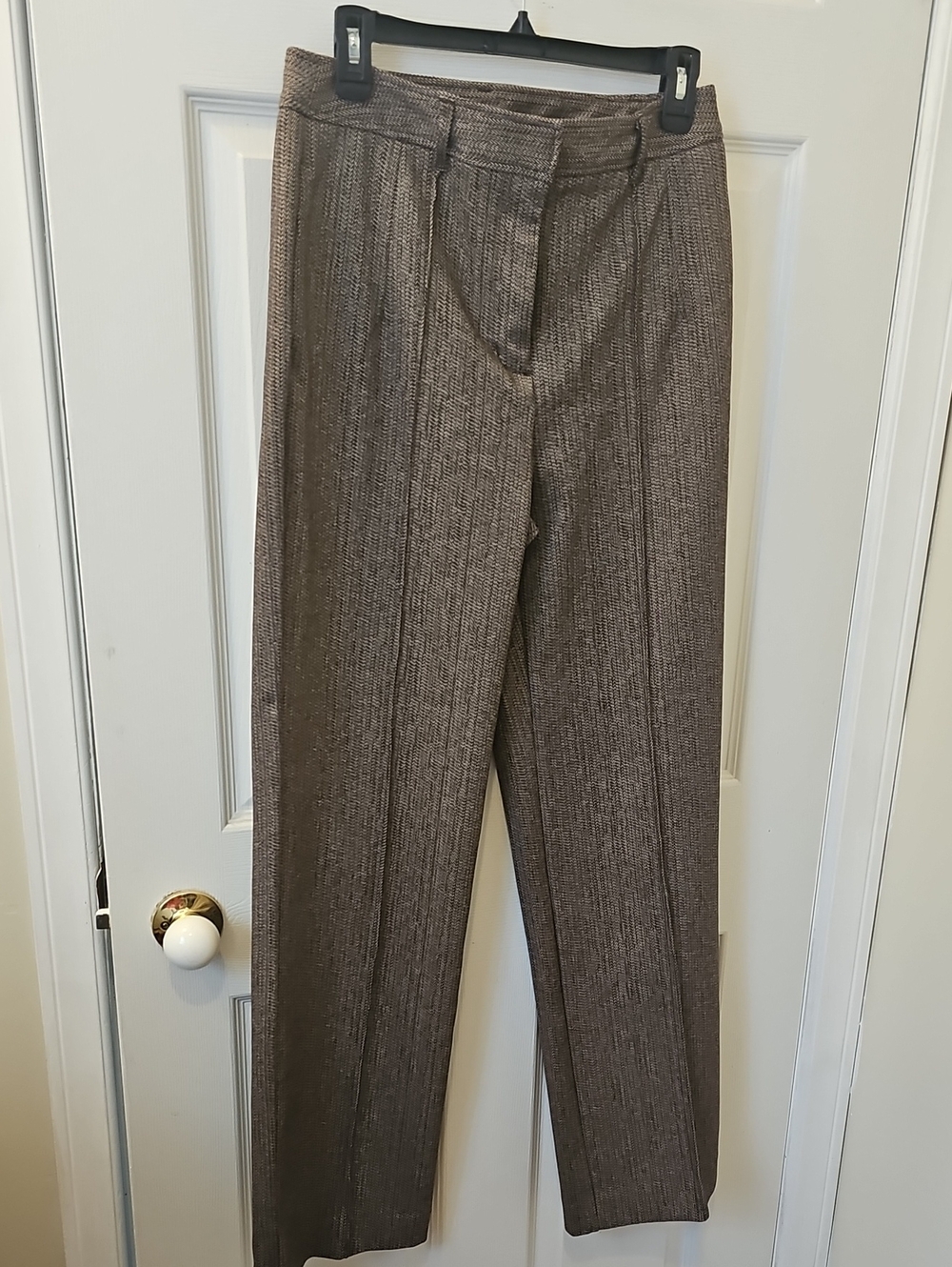 Worthington Brown Pinstripe Trousers